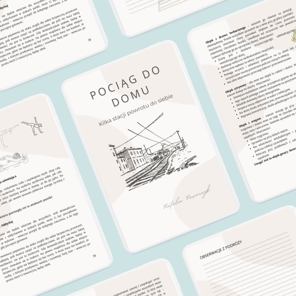 E-book: Pociąg Do Domu. Kilka stacji powrotu do siebie + BONUSY - obrazek 4